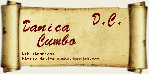 Danica Cumbo vizit kartica